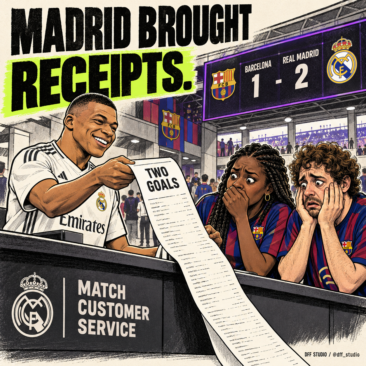 Madrid leads the DFF Studio weekend publication, 26 October 2026.